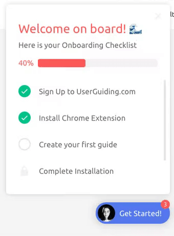 checklist de userguiding