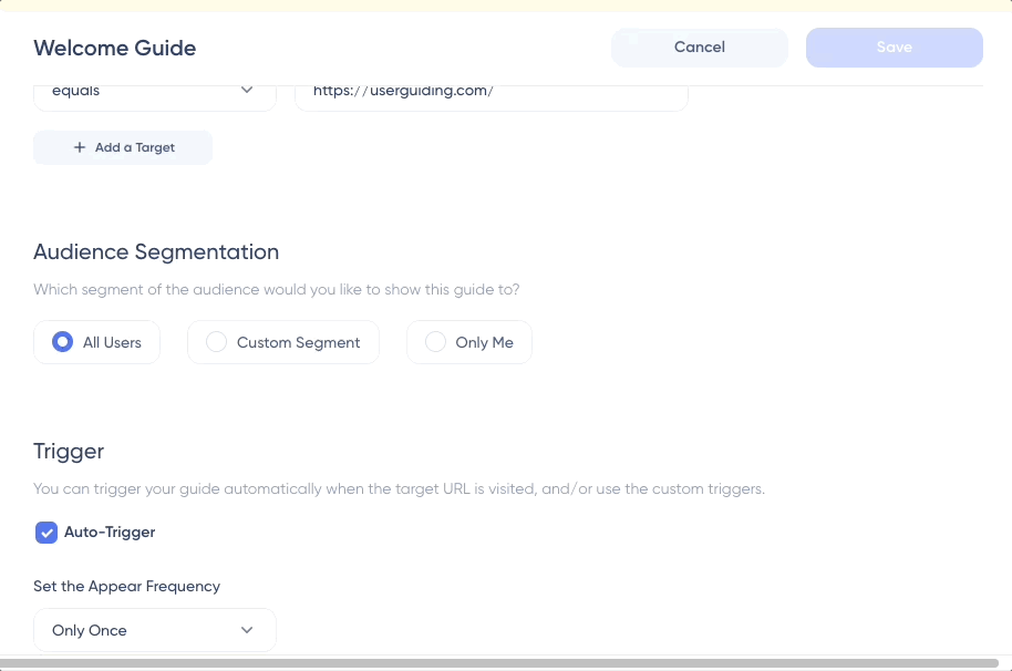 How to create user segmentation with UserGuiding.